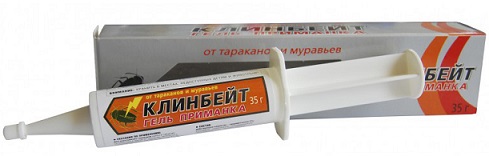 КЛИНБЕЙТ-гель-от-тараканов