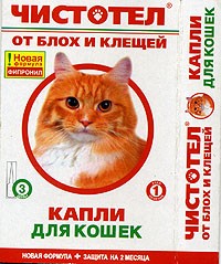 Капли чистотел от блох и клещей