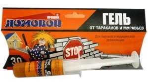гель домовой от тараканов
